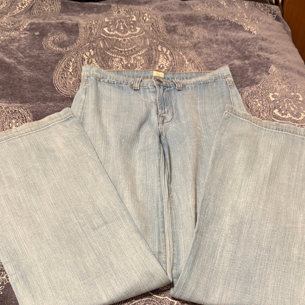 J Brand Women's Light Blue Boot Cut Jeans